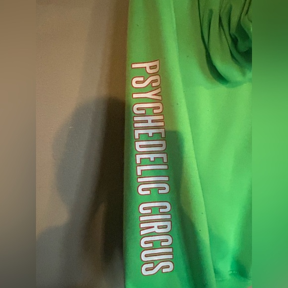 Jeffree Star Psychedelic Circus “neon melt” hoodie, Unisex size XL 💚💚💚🍄 - Picture 2 of 5